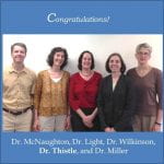 Congratulations, Dr. Thistle!