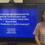 Congratulations to Emily Laubscher, doctoral candidate!