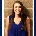 Senior, Lindsey Kelly, volunteers at two AAC camps