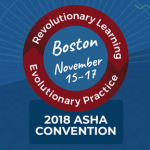 ASHA 2018 Presentations by PSU Faculty and Students